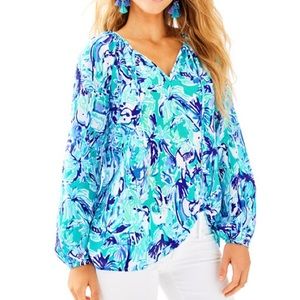 Brand New Lilly Pulitzer Willa Tunic Top